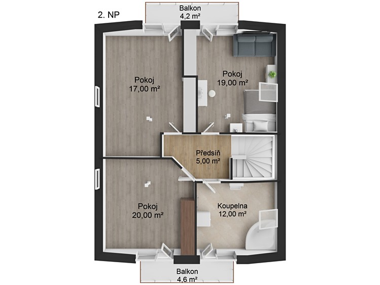 Prodej rodinného domu 237 m², pozemek 803 m² - foto 5