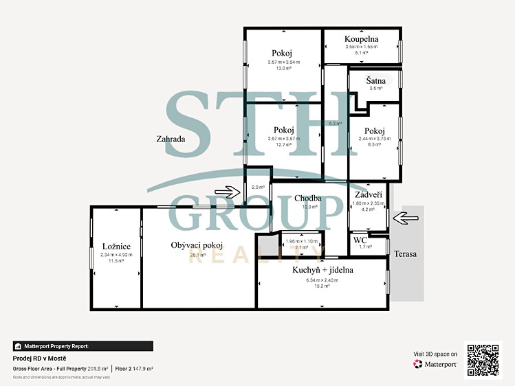 Prodej rodinného domu 190 m², pozemek 225 m² - foto 8