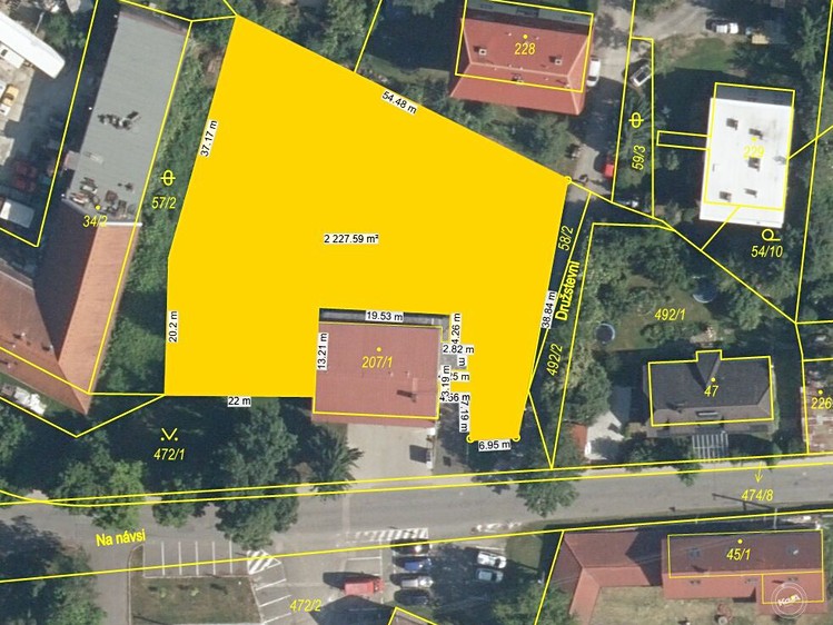 Prodej stavebního pozemku 2 200 m² - foto 4