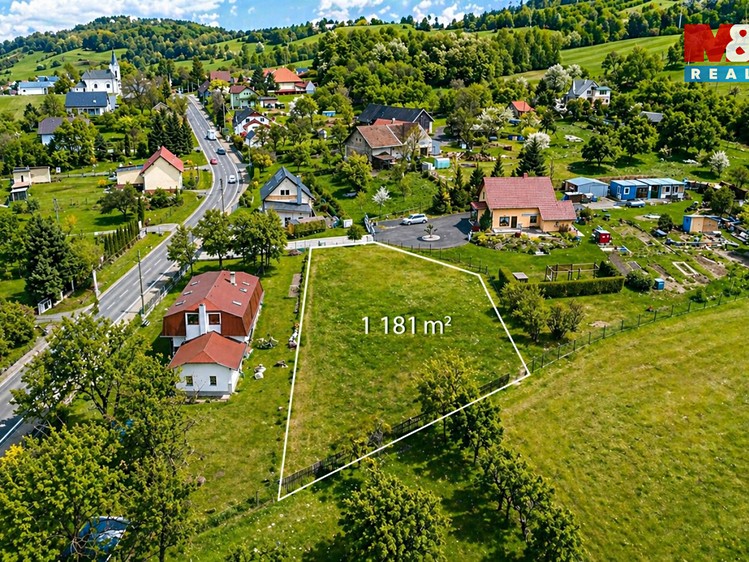 Prodej stavebního pozemku 1 181 m² - foto 2