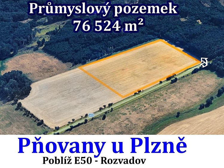 Prodej komerčního pozemku 76 524 m² - foto 1