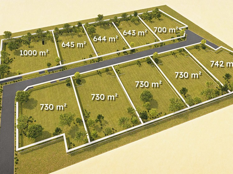 Prodej stavebního pozemku 730 m² - foto 4