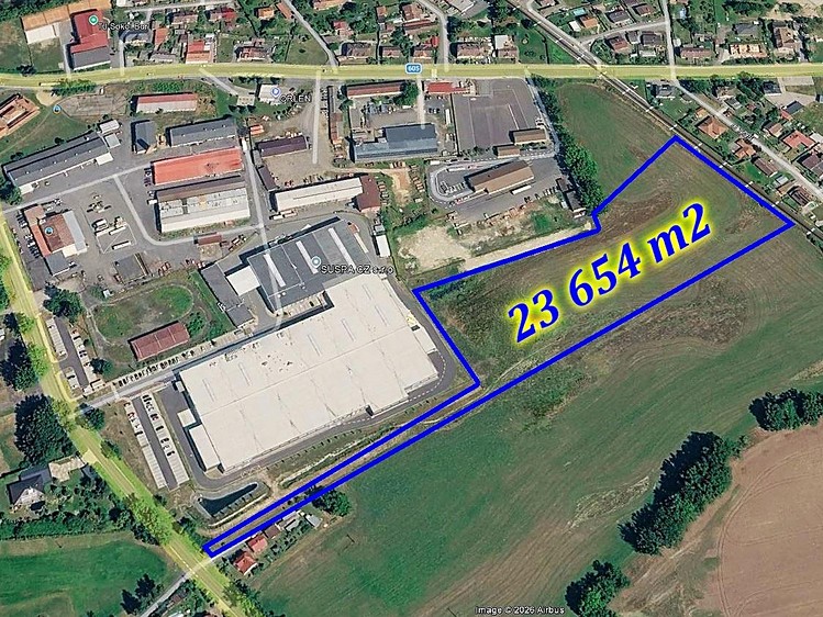 Prodej komerčního pozemku 23 653 m² - foto 1