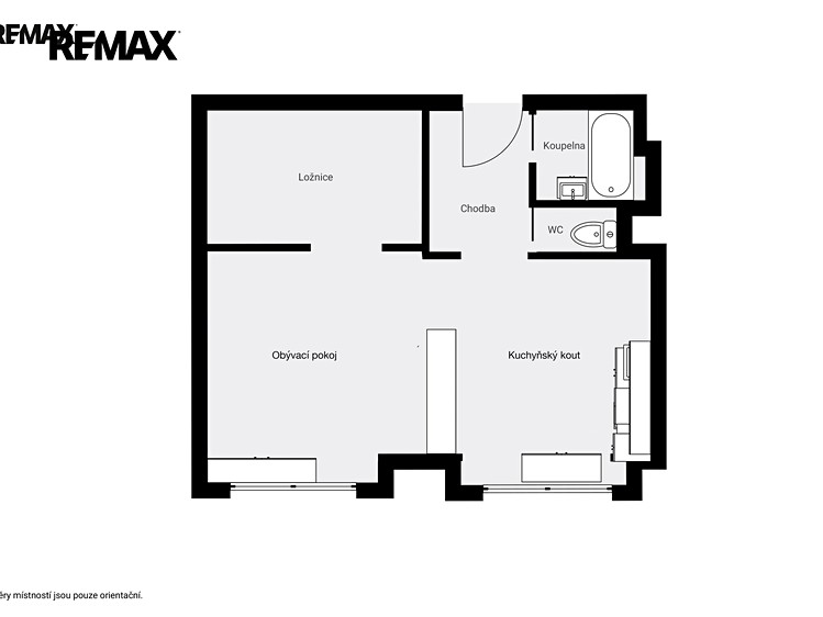 Prodej bytu 2+kk 36 m² - foto 2