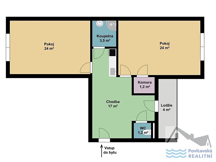 Prodej bytu 2+kk 71 m² - foto 5