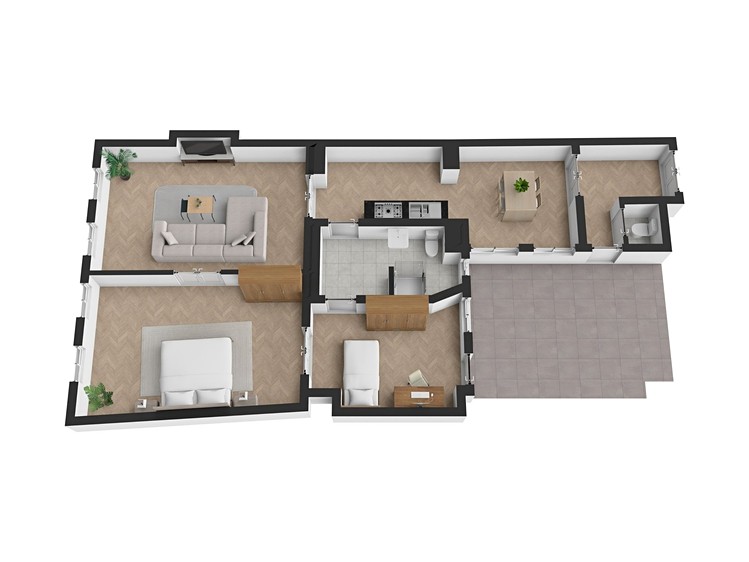 Pronájem bytu 3+1 117 m² - foto 3