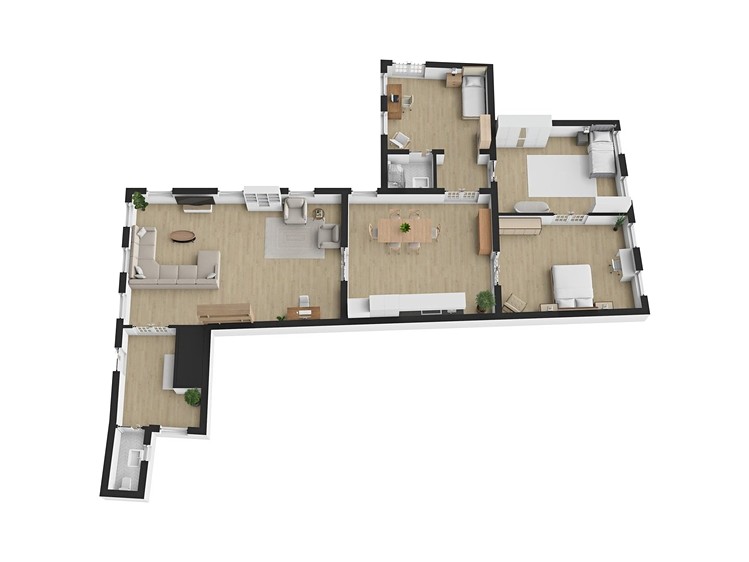 Pronájem bytu 3+1 175 m² - foto 3