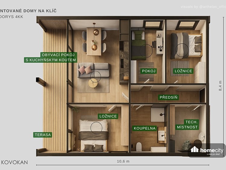 Prodej  rodinného domu 89 m², pozemek 844 m² - foto 3