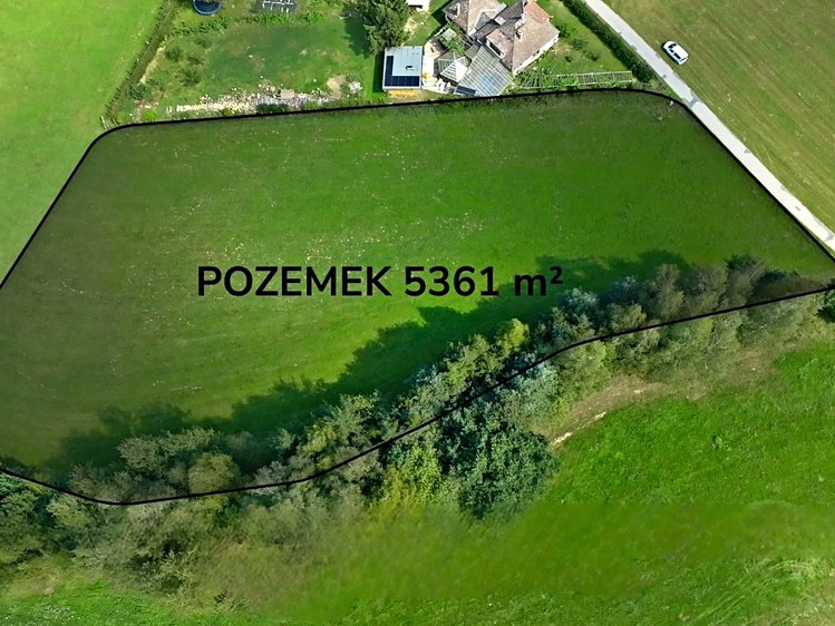 Prodej stavebního pozemku 5 361 m² - foto 1