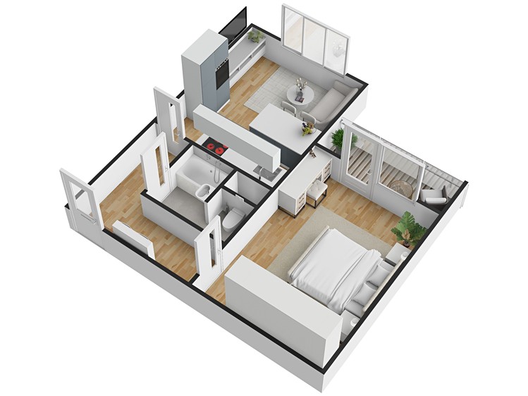 Prodej bytu 1+1 39 m² - foto 6