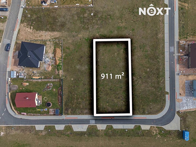 Prodej stavebního pozemku 911 m² - foto 3