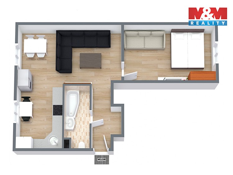 Prodej bytu 2+kk 48 m² - foto 6