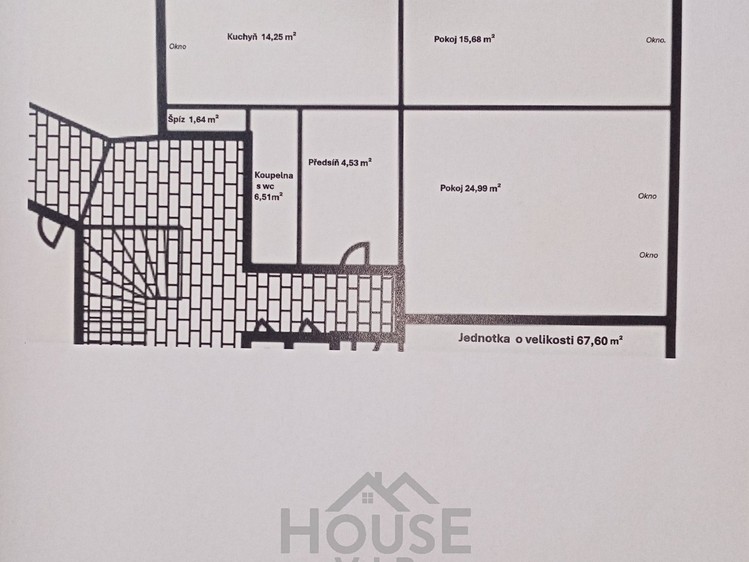 Prodej bytu 2+1 68 m² (Jednopodlažní) - foto 7