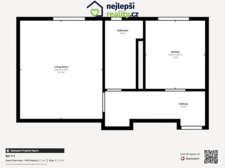 Prodej bytu 1+1 31 m² (Jednopodlažní) - foto 7