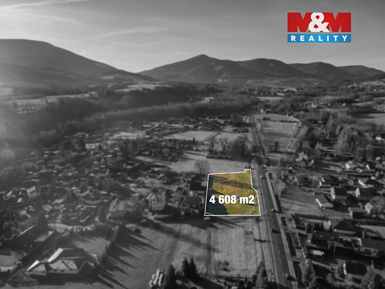 Prodej stavebního pozemku 4 608 m² - foto 2