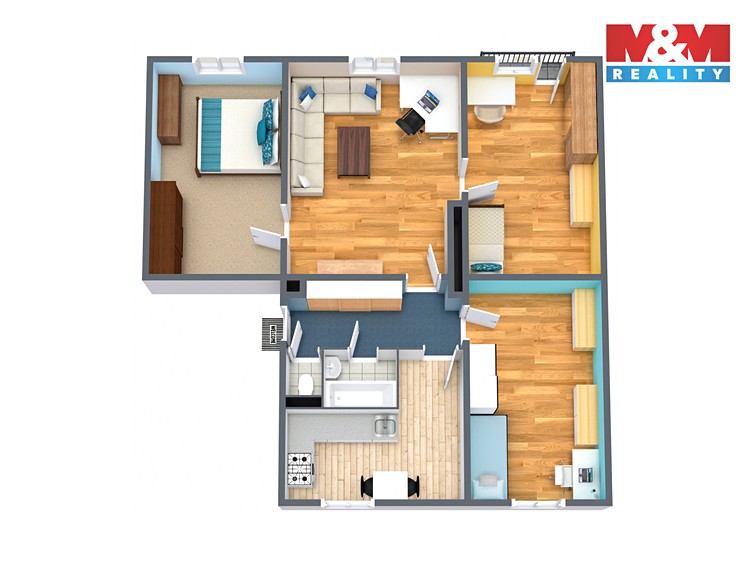 Prodej bytu 4+1 82 m² - foto 4