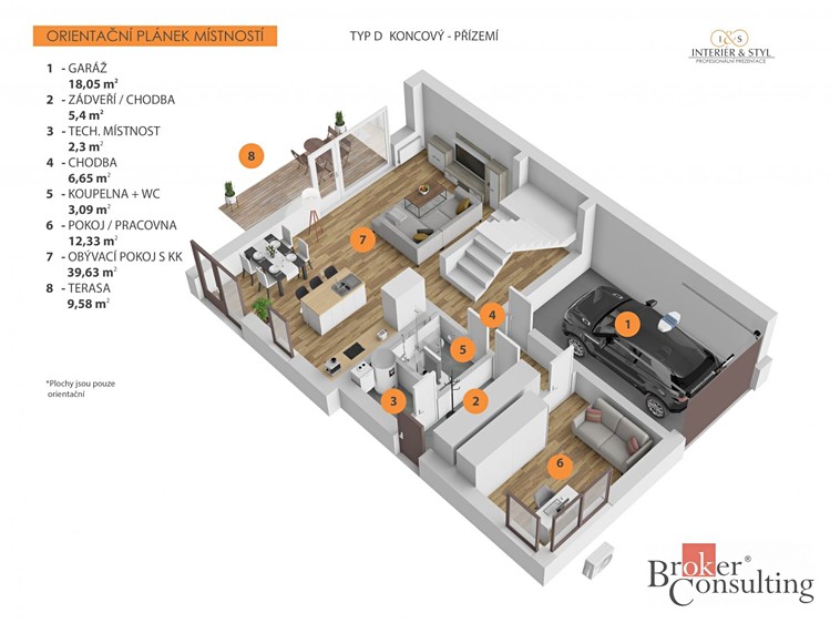 Prodej rodinného domu 170 m², pozemek 338 m² - foto 8