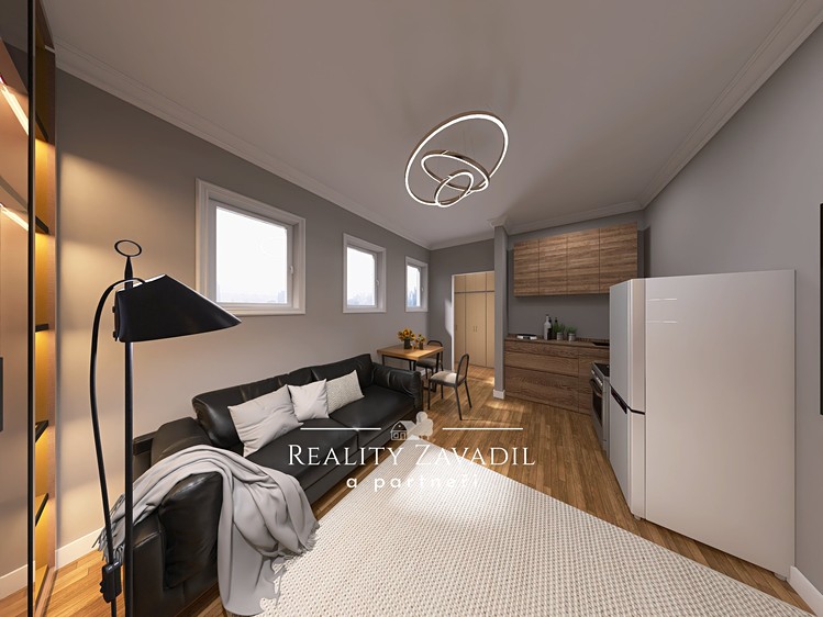 Prodej bytu 1+kk 21 m² (Jednopodlažní) - foto 4