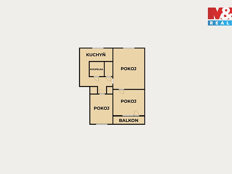 Prodej bytu 3+1 68 m² - foto 6