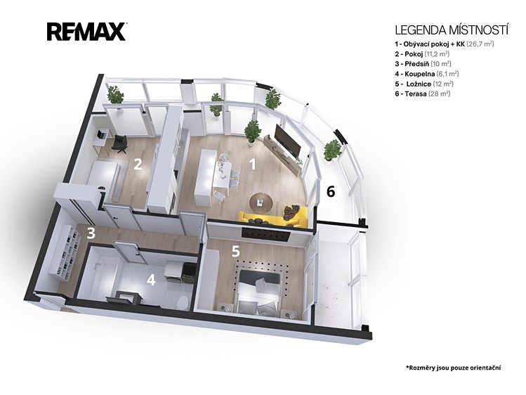 Prodej bytu 3+kk 69 m² - foto 4