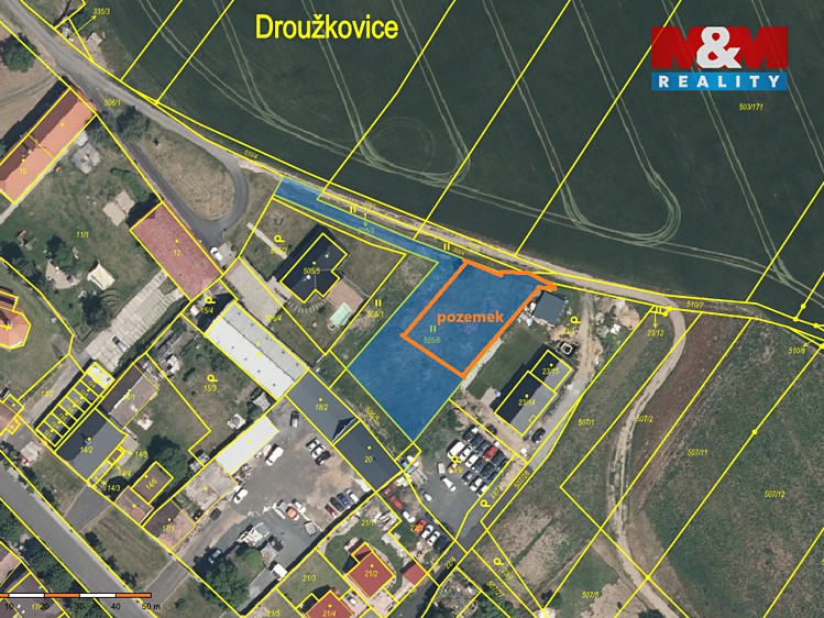 Prodej stavebního pozemku 832 m² - foto 5