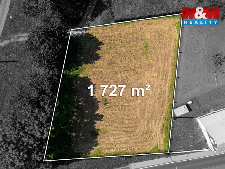 Prodej stavebního pozemku 1 727 m² - foto 6
