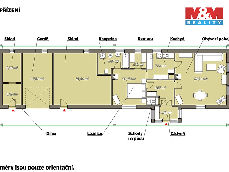 Prodej chalupy 126 m², pozemek 1 072 m² - foto 5