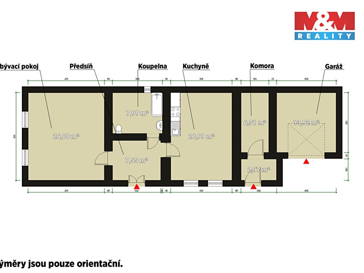 Prodej rodinného domu 100 m², pozemek 980 m² - foto 8
