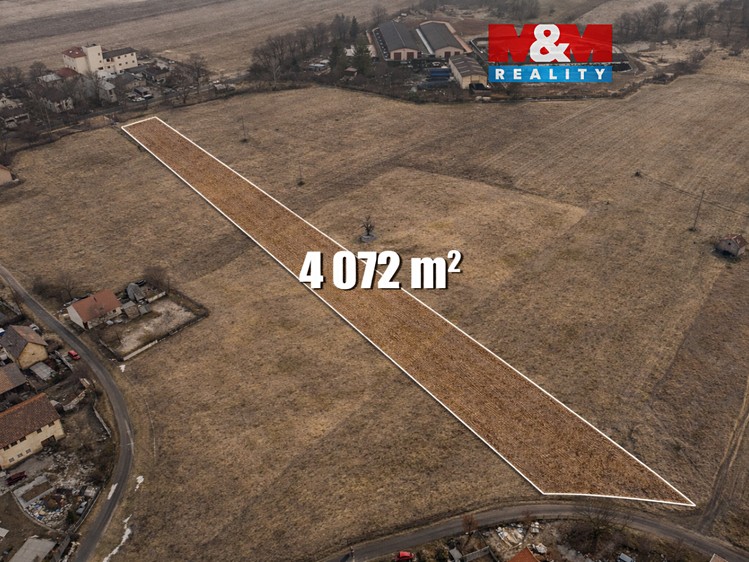 Prodej stavebního pozemku 4 072 m² - foto 1