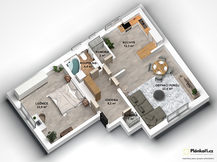Prodej bytu 2+1 90 m² - foto 3