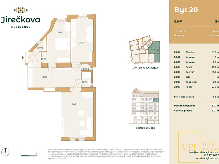 Prodej bytu 2+1 88 m² - foto 2