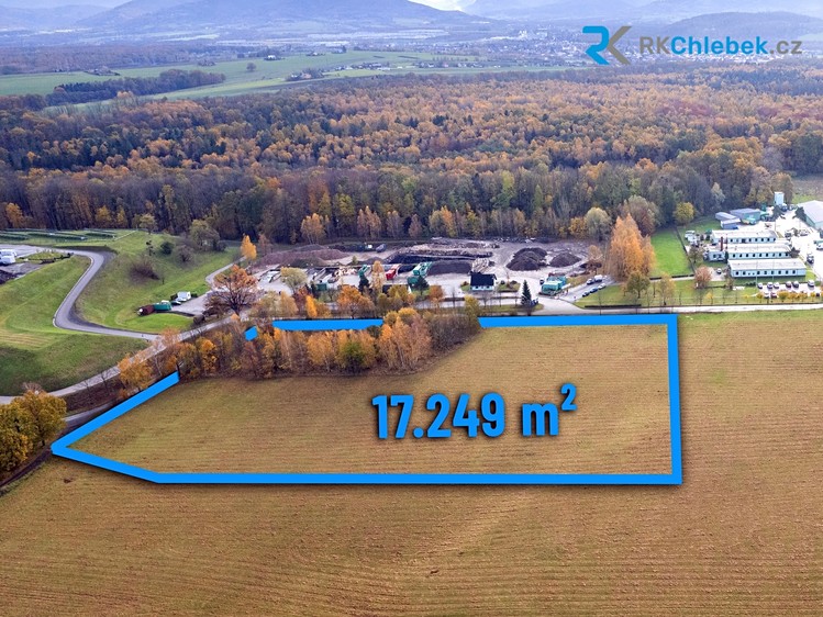 Prodej komerčního pozemku 17 249 m² - foto 3