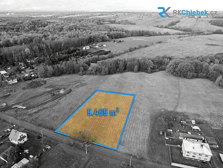 Prodej komerčního pozemku 5 465 m² - foto 4