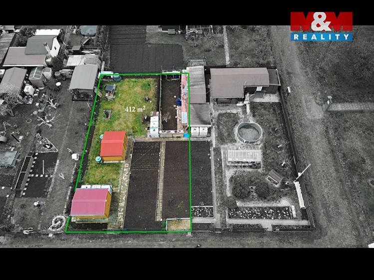 Prodej zahrady 412 m² - foto 5