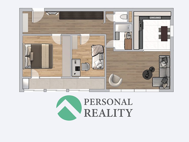 Pronájem bytu 3+kk 63 m² - foto 3