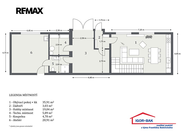 Prodej bytu atypické 180 m² (Mezonet) - foto 7