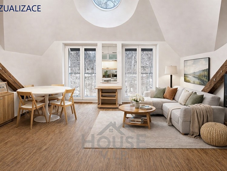 Prodej bytu 1+kk 36 m² (Podkrovní) - foto 4