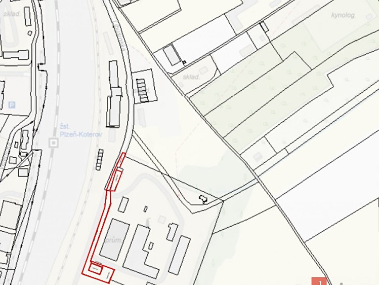 Prodej komerčního pozemku 2 360 m² - foto 2