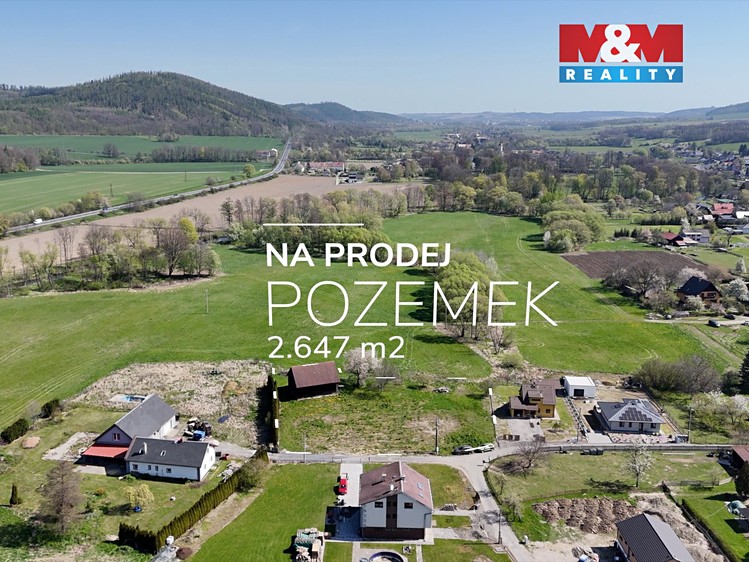 Prodej  stavebního pozemku 2 647 m² - foto 4