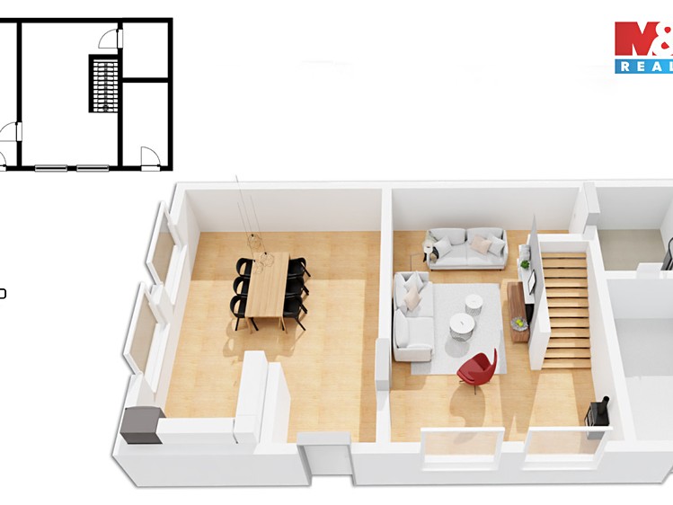 Prodej chaty 59 m², pozemek 159 m² - foto 4