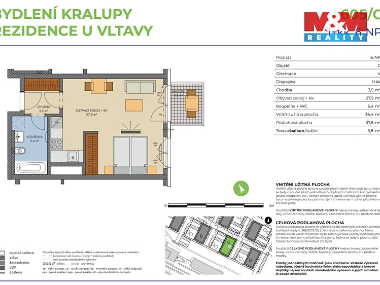 Prodej bytu 1+kk 42 m² - foto 8
