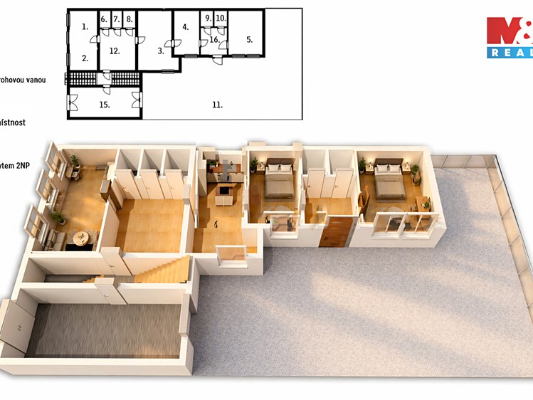 Prodej bytu 4+1 140 m² - foto 2