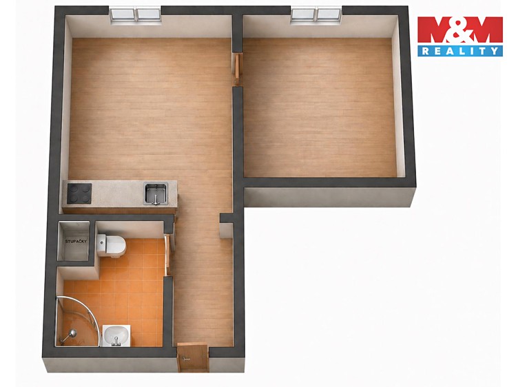 Prodej bytu 1+1 36 m² - foto 7