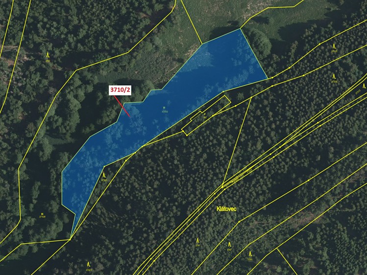 Dražba louky 9 096 m² - foto 2