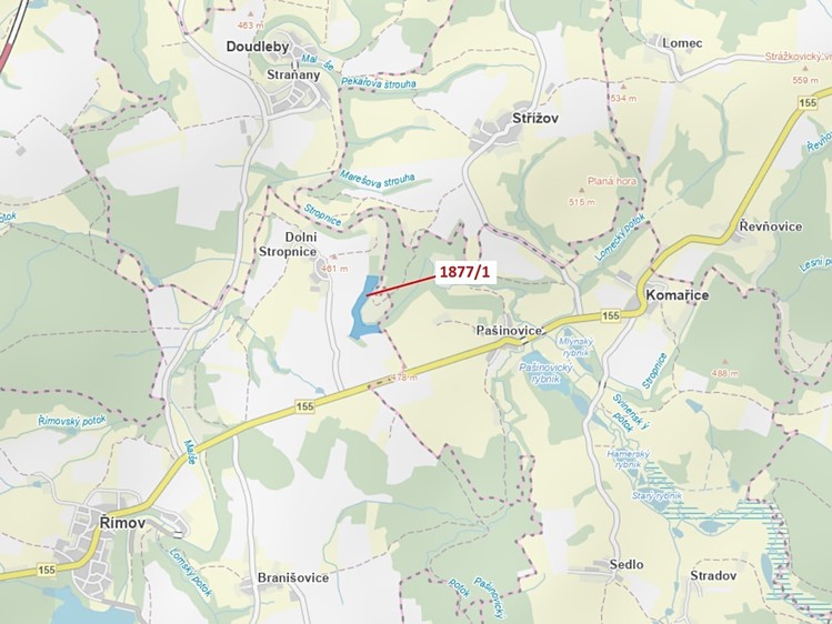 Dražba lesa 49 760 m² - foto 1