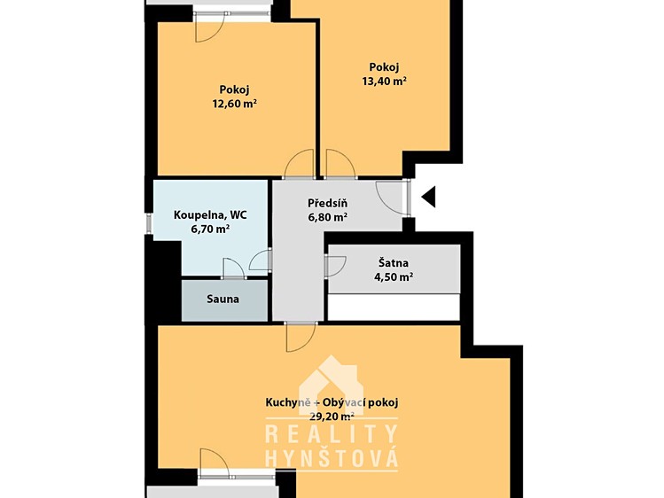 Prodej bytu 3+kk 76 m² - foto 4