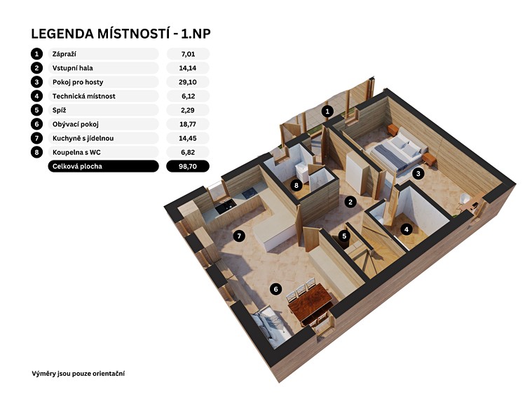 Prodej  rodinného domu 256 m², pozemek 15 675 m² - foto 6