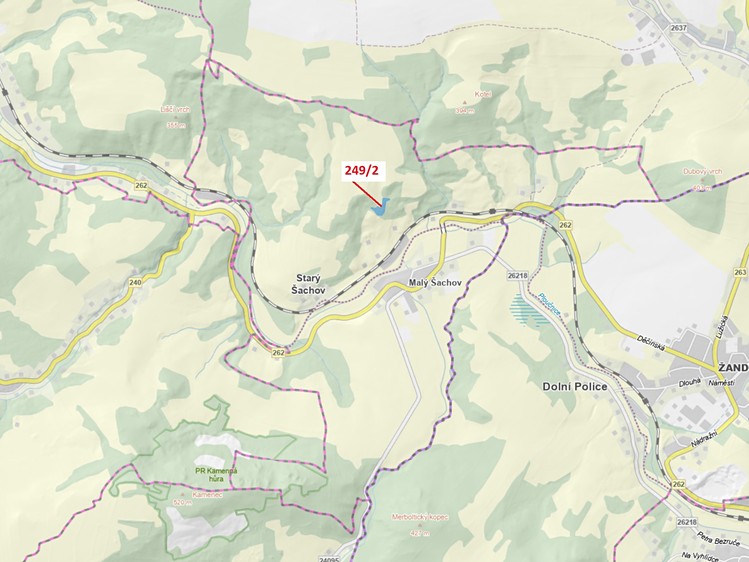 Dražba lesa 4 192 m² - foto 1