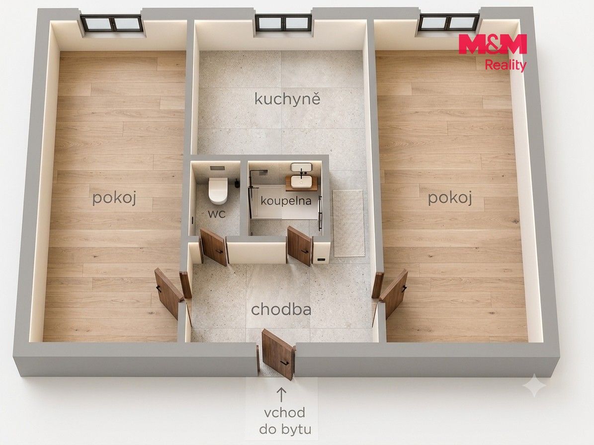 Prodej bytu 2+1 56 m² - foto 14