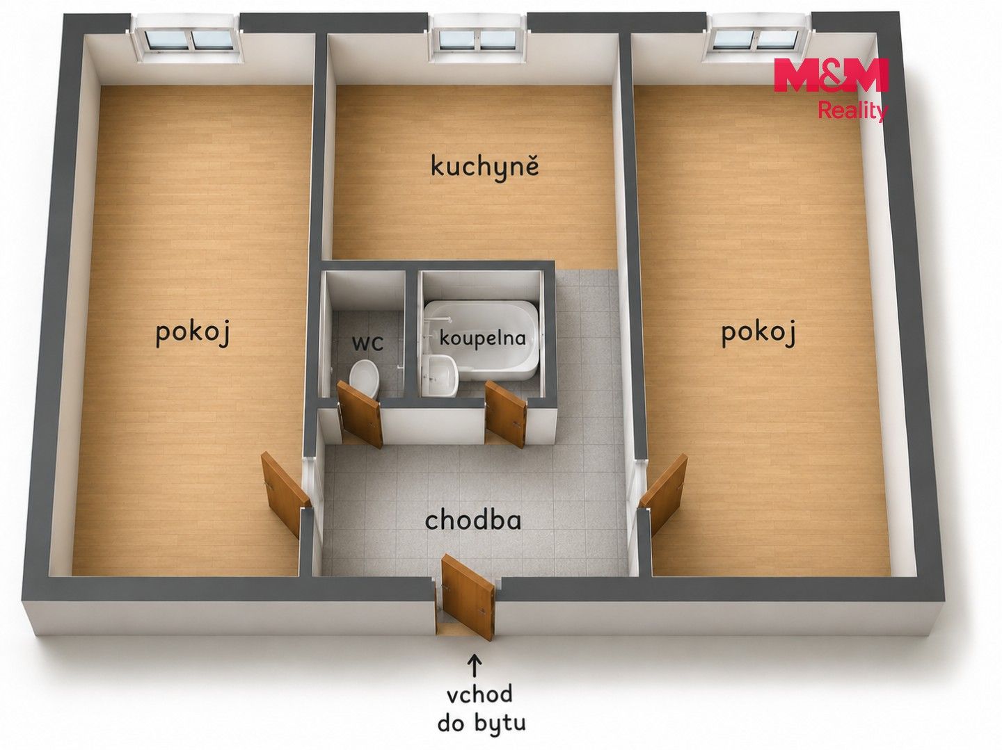 Prodej bytu 2+1 56 m² - foto 15